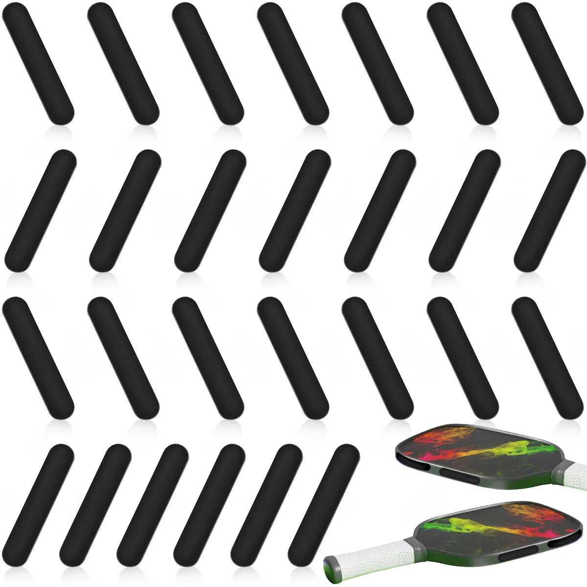 30Pcs Pickleball Lead Tape Weighted